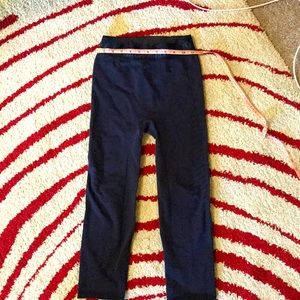 Lululemon laser cut dark blue leggings size 4